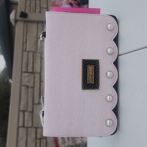 NWT BETSEY JOHNSON CROSSBODY/WALLET